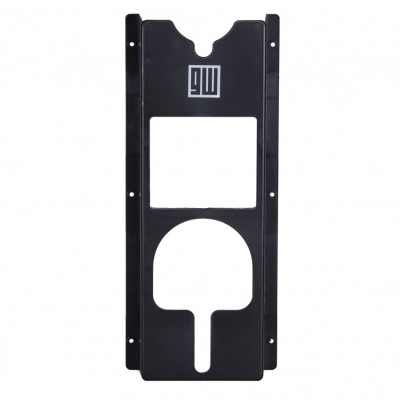 Настенный держатель для полировальной машинки цвет черный. пластик Polisher Holder. Glosswork