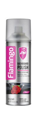 Полироль универсальная для салона 220мл. Dashboard Polish-Rose. Flamingo