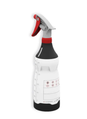 Химостойкая бутылка чёрная с триггером 750 мл. MaxShine