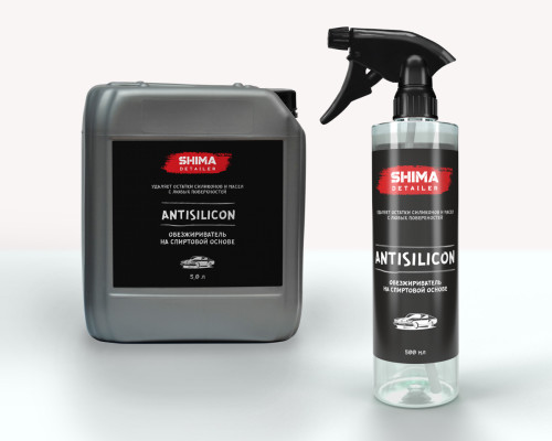 SHIMA DETAILER “ANTISILICON Обезжириватель 5л