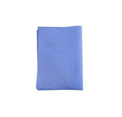 Искусственная замша перфорированная Chamois Cloth Perforated, 54x44cm, 300gsm, синий. Glosswork