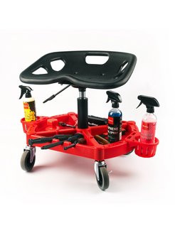 Мобильный стул детейлера с лифтом, Detailing Chair. MaxStar