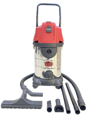 Водопылесос для влажной и сухой уборки с системой "Циклон"  (30 литров INOX)