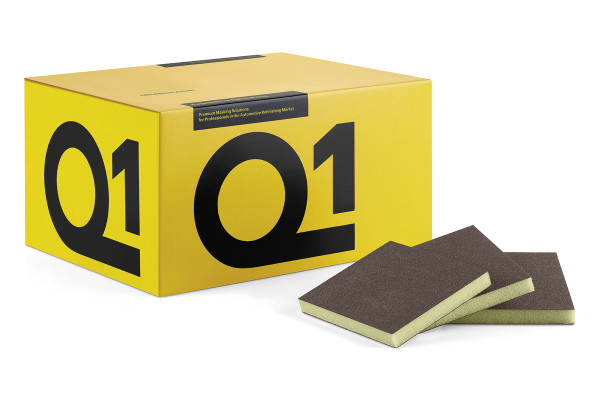 Абразивная Губка Q1®, 98x120x13 мм Fine