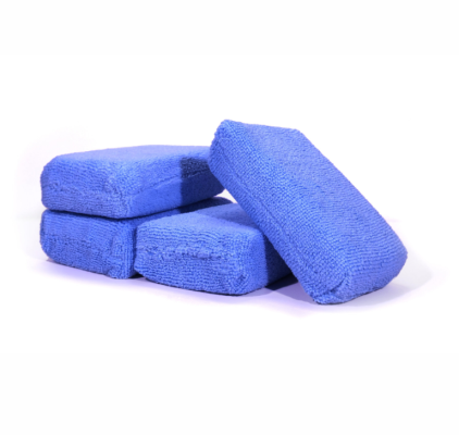 Аппликаторы из микрофибры Microfiber Waxing / Sealant Applicator - Blue. MaxShine