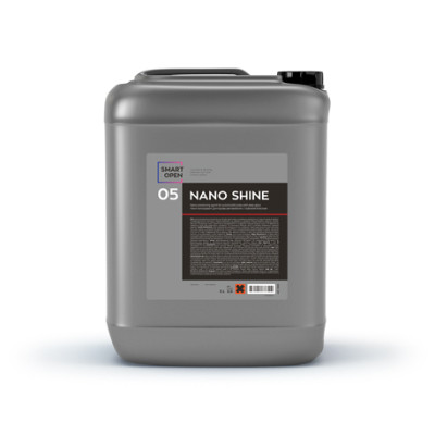 SmartOpen NANO SHINE 05 - нано-консервант для кузова автомобиля с глубоким блеском, 5 л.