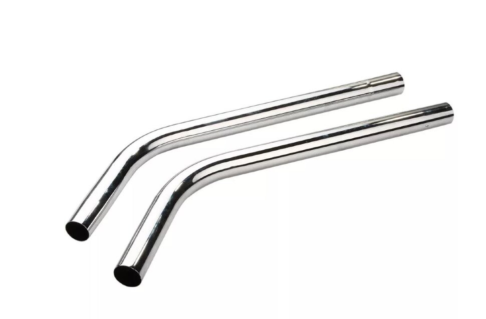 Трубка удлинитель (изогнутая метал) 38 мм (2 шт.)