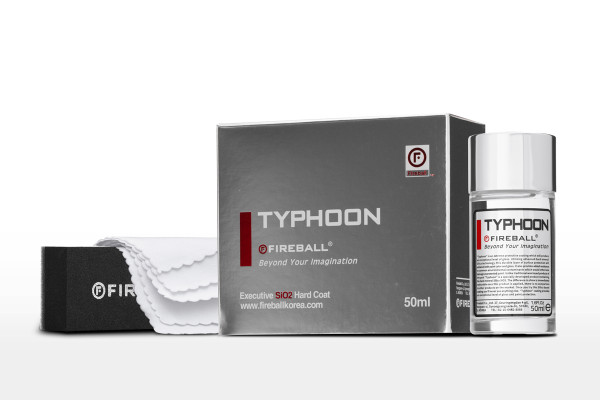 Супергидрофобное покрытие для стекол , 50 мл FIREBALL TYPHOON
