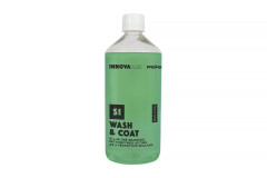 S1 Wash&amp;Coat 1L - Нано автошампунь с энзимами, защитой и гидрофобным эффектом All in One / INNOVACAR