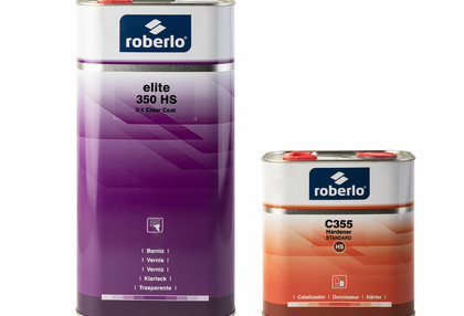 Roberlo Лак 2К ELITE 350 HS(5л)+ отв. стандартный C355(2,5) 2:1