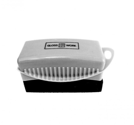 Поролоновый аппликатор для шин с пластиковым держателем .Glosswork