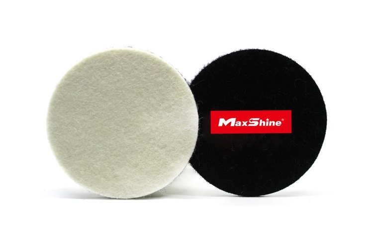 Шерстяной  полировальный круг для стекла 150мм. MaxShine