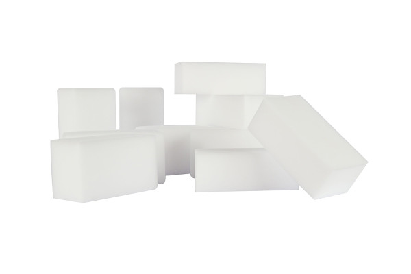 INNOVACAR Меламиновая губка (1 шт) для очистки поверхностей без моющих средств White sponge