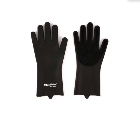 Резиновые перчатки для чистки. Maxshine