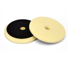 Поролоновый полировальный круг средний желтый 130x150x20мм. MaxShine