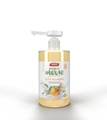 SHIMA "LIQUID SOAP" Жидкое мыло с ароматом апельсина и имбиря 700мл