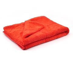 Полотенце для сушки из микрофибры - 1000 гсм 50x70 см. красное. MaxShine