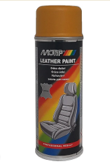 MOTiP Краска аэрозольная, эмаль для кожи Коричневый 200мл