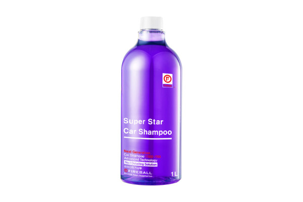 Шампунь для ручной мойки Super Star Car Shampoo 1:500 PH7 Французский виноград (фиолетовый. FIREBALL