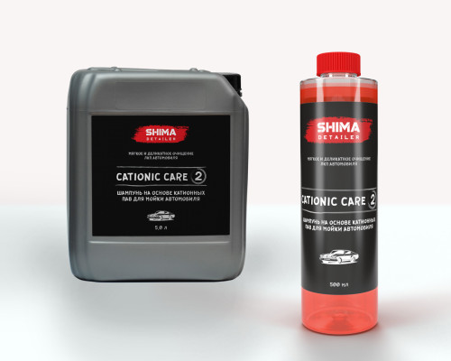 SHIMA DETAILER "CATIONIC CARE" Катионный шампунь 500мл
