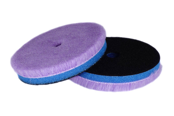 155/18 - Меховой круг "Лиловый" на Поролоне DA (короткий ворс 8мм) / A302