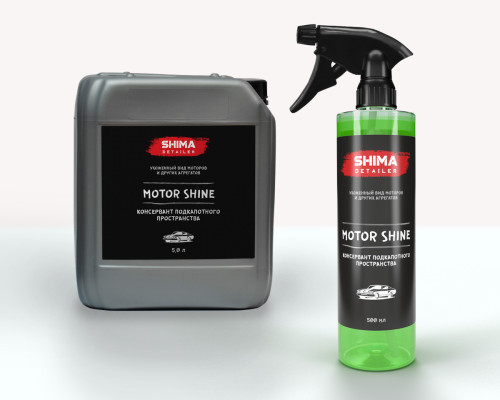 SHIMA DETAILER “MOTOR SHINE”Консервация двигателя 500мл