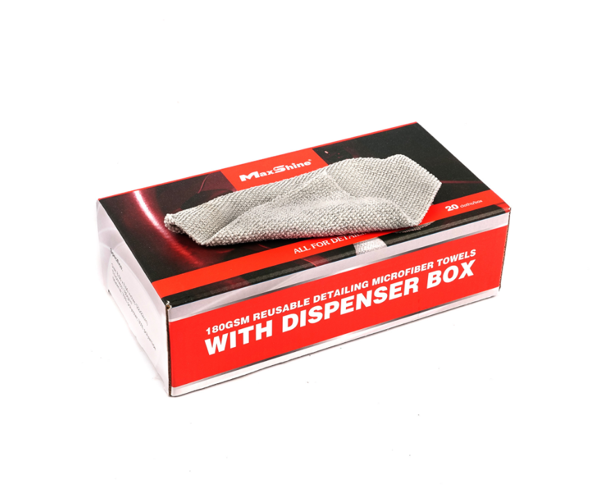 Микрофибра без краев 20шт в коробке, 22x22см. MaxShine