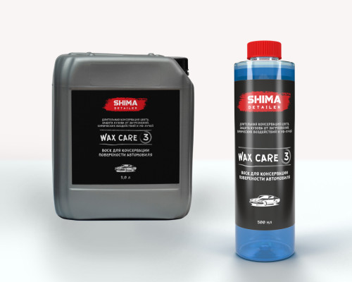 SHIMA DETAILER "WAX CARE"Консервирующий воск 500мл