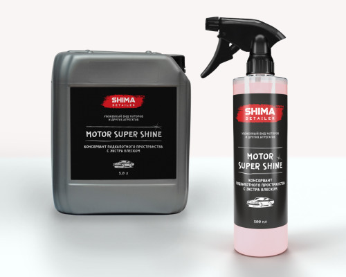 SHIMA DETAILER "MOTOR SUPER SHINE"Консервант двигателя 5л