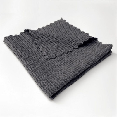 Вафельное полотенце для стекол, 40х40см, без краев. Glosswork