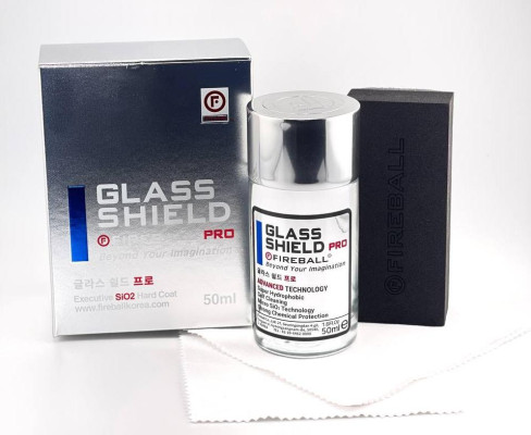 Защитное покрытие для стекол: Антидождь GLASS SHIELD PRO 50мл. FIREBALL