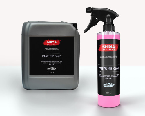 SHIMA DETAILER "PARFUME CARE" AMOUR Парфюмированный полироль для пластика 500мл