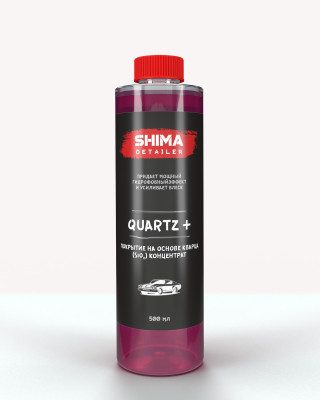 SHIMA DETAILER "QUARTZ+" Покрытие на основе кварца (SiO2) концентрат 500мл