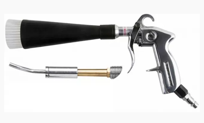 Пистолет для чистки воздухом с щеткой