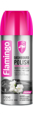 Полироль универсальная для салона 450мл. Dashboard Polish-Jasmine. Flamingo