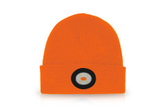 UNILITE BE-02+O - Шапка с фонариком оранжевая 150 Lm USB