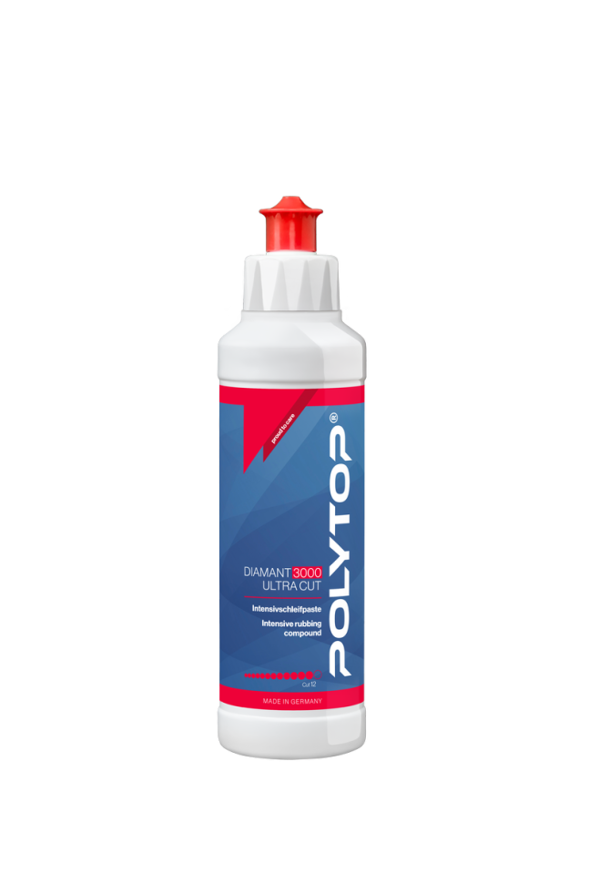 POLYTOP Diamant 3000 Ultra Cut - Абразивная полировальная паста (P1500) 250ml