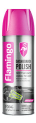 Полироль универсальная для салона 450мл. Dashboard Polish-Chewing Gum. Flamingo