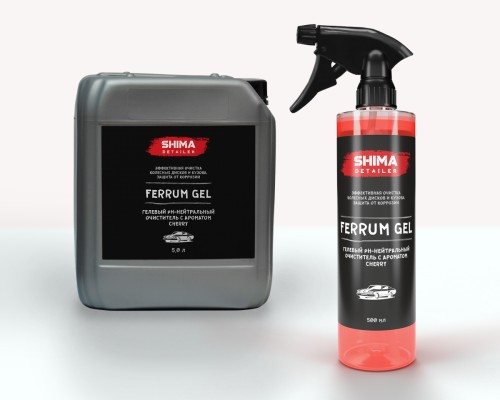 SHIMA DETAILER "FERRUM GEL"Гелевый pH-нейтральный очиститель cherry 1л