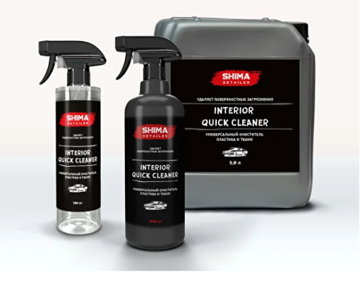 SHIMA DETAILER "INTERIOR QUICK CLEANER" Универсальный очиститель поверхностей 500мл