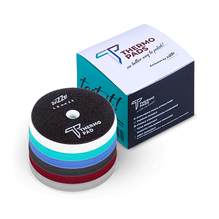 Zvizzer Thermo KIT Pads 140/20/125мм. 6 шт. поролон термостойкий кругов 6 степеней плотности 5-20kPa
