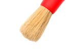 Кисть с прорезиненной ручкой 27мм натуральный ворс белый. Glosswork Premium Detailing Brush
