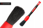 Кисть с прорезиненной ручкой 27мм искусств ворс черный. Glosswork Premium Detailing Brush