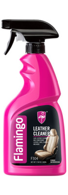 Очиститель кожи 500мл. Leather Cleaner. Flamingo