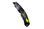 Складной нож с трапециевидным лезвием +3 доп. лезвия SK5 black UNILITE