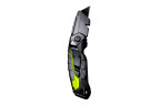 Складной нож с трапециевидным лезвием +3 доп. лезвия SK5 black UNILITE