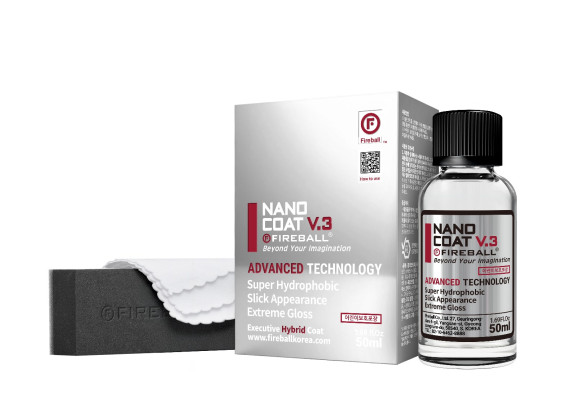 Керамическое покрытие для всех поверхностей 50мл - FIREBALL NANO COAT v.3
