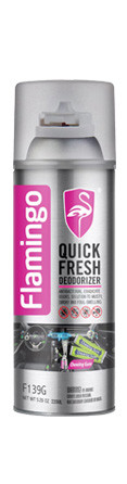 Парфюмировынный очиститель кондиционера, жвачка 220мл. Quick Fresh Deodorizer. Flamingo