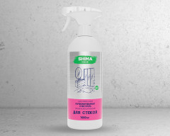 Парфюмированный очиститель органических загрязнений 1л SHIMA HOME "GLASS & MIRROR CLEANER"