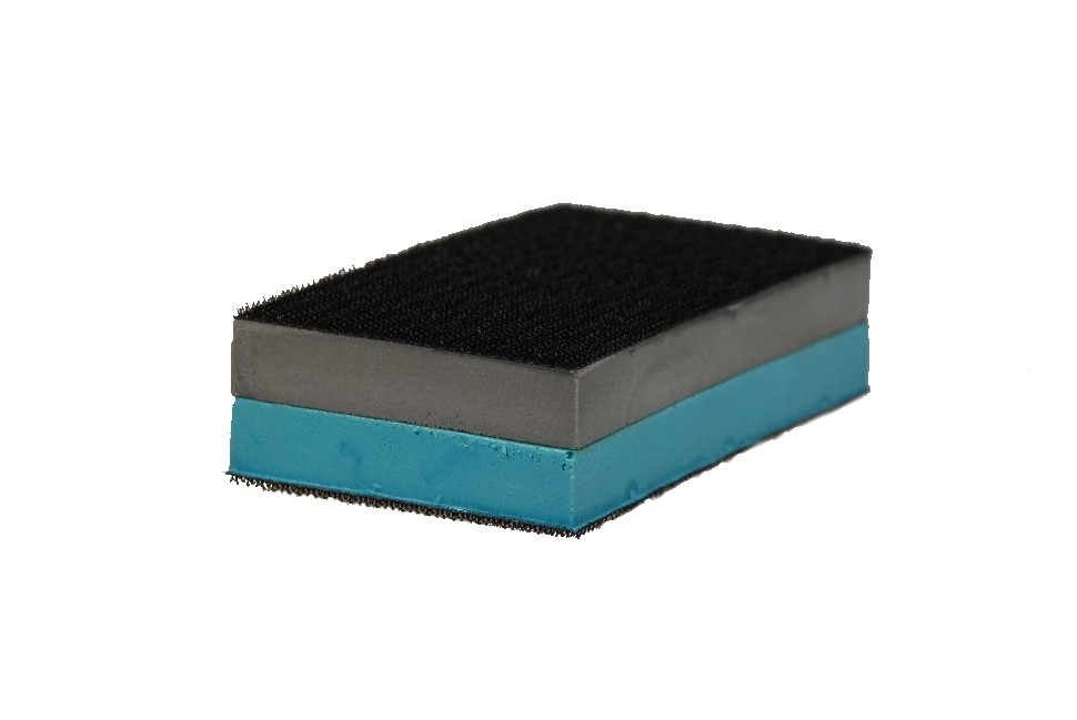 Брусок шлифовальный (двусторонний с липучкой) 120х70мм